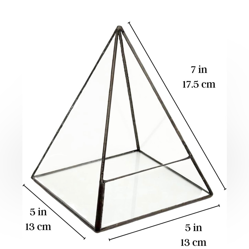 Triangle Geometric Terrarium - Picture 3 of 3